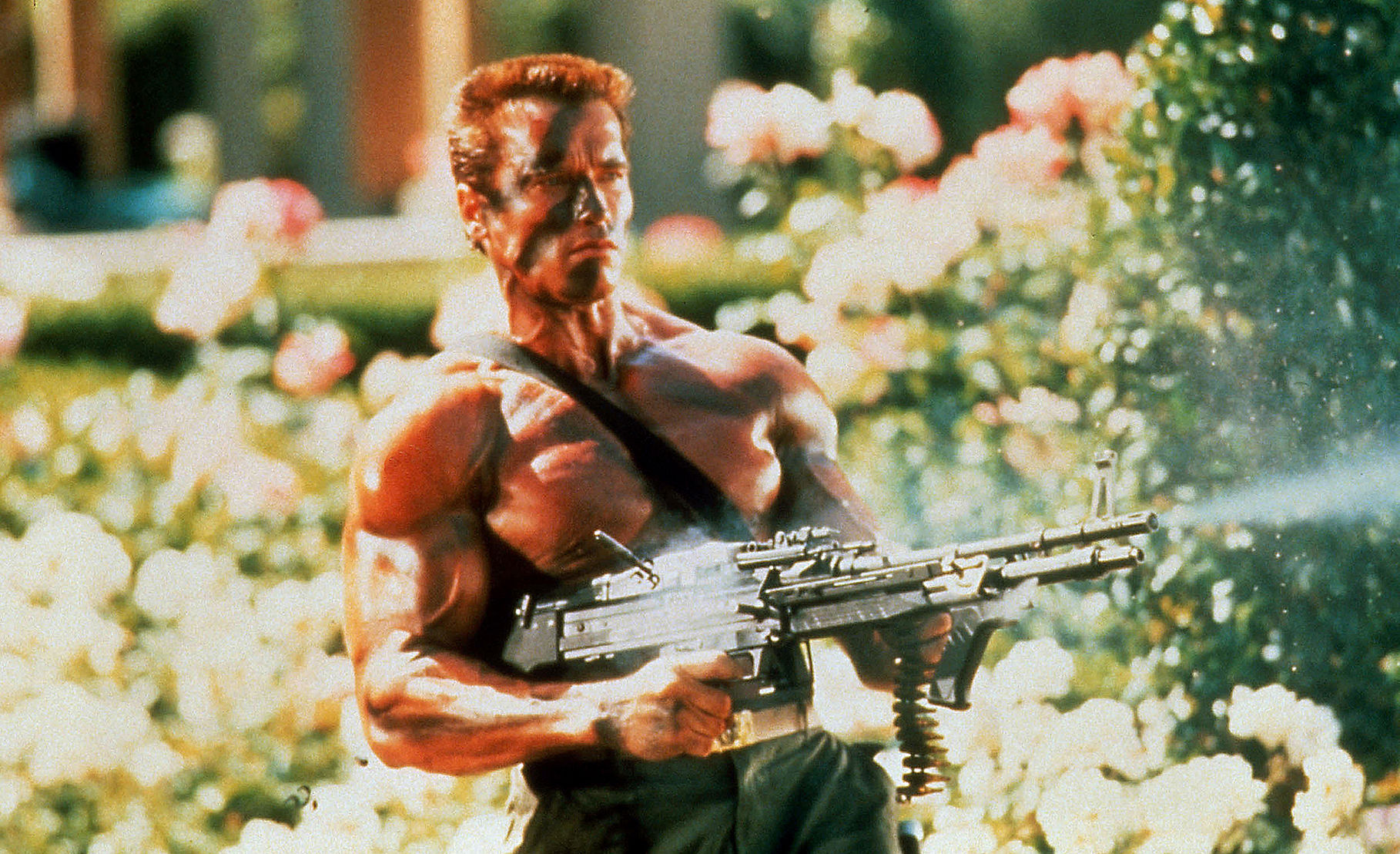 Arnold Schwarzenegger in 1985's "Commando."